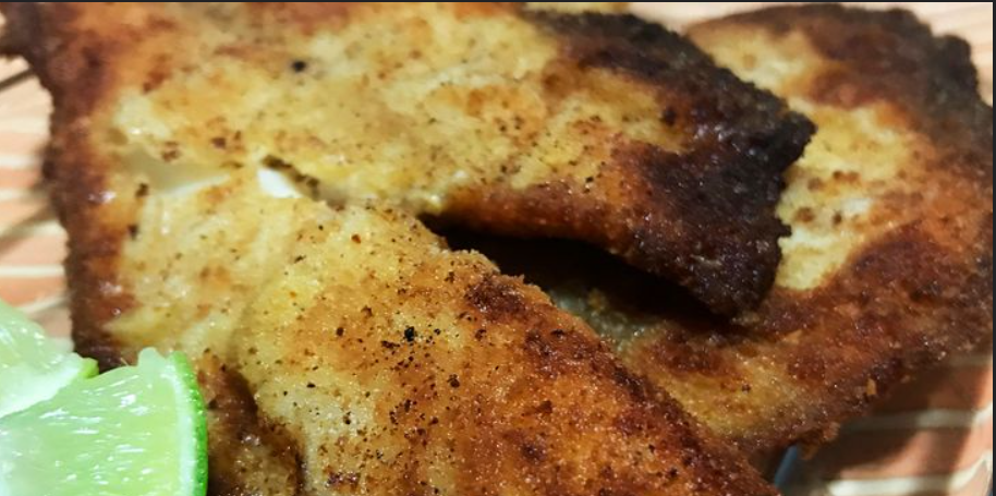 Freír un pescado magro sin empanizar