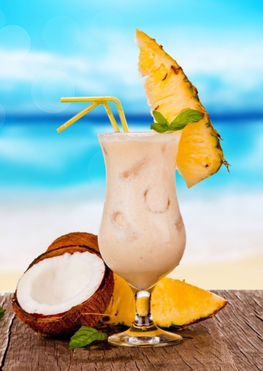 Piña colada sin alcohol