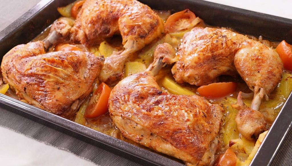 Recetas de pollo al horno jugoso