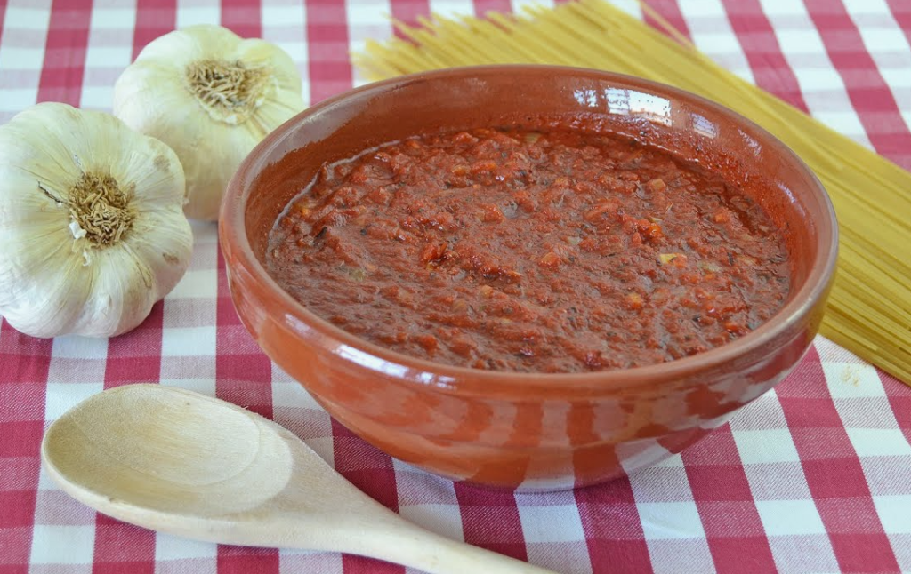 Salsa de tomate casera express