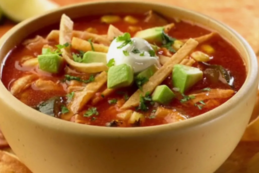 Sopa de tortilla