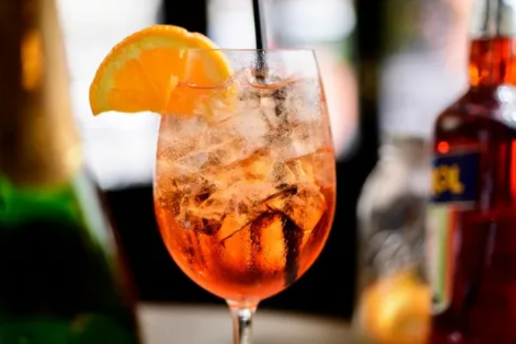 Spritz cítrico sin alcohol